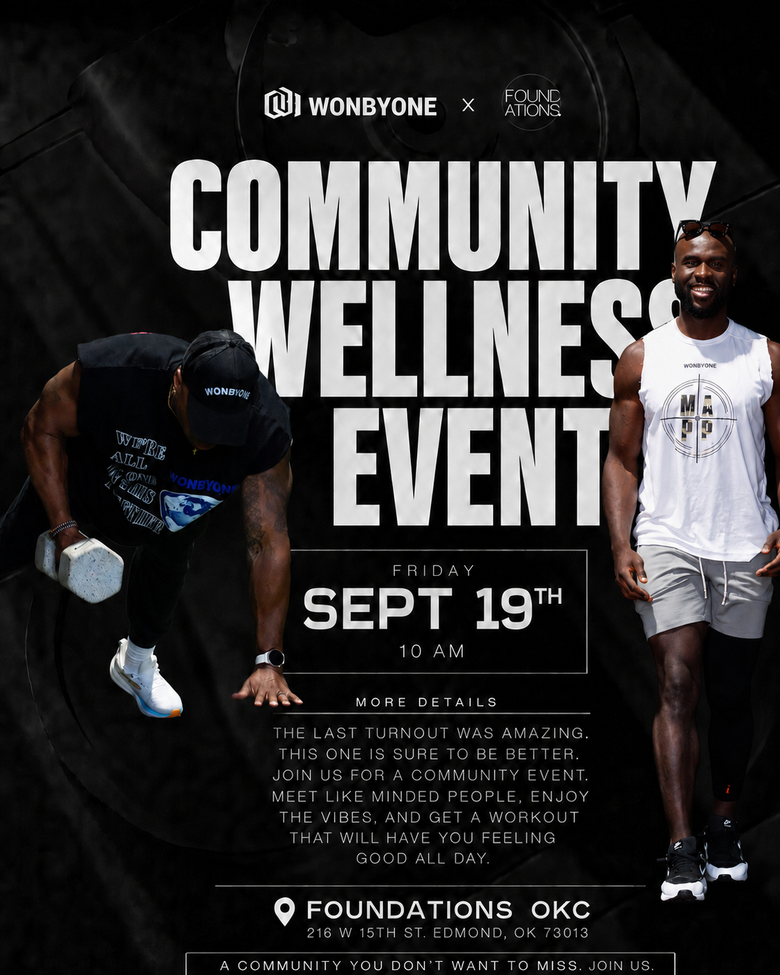 WONBYONE X FOUNDATIONS WELLNESS EVENT