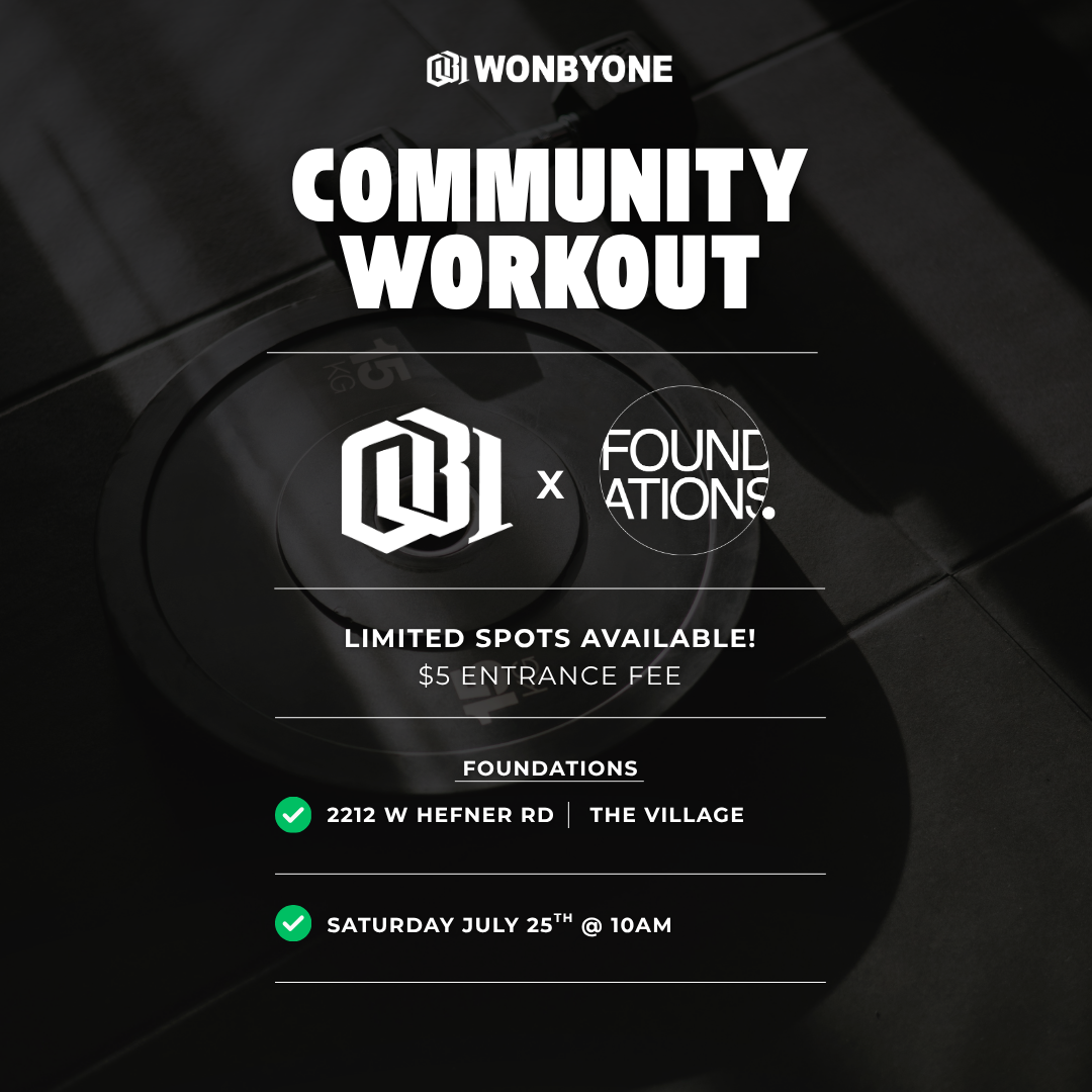 WONBYONE X FOUNDATIONS WELLNESS WORKOUT